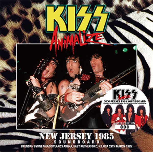 Photo1: KISS - NEW JERSEY 1985 SOUNDBOARD 2CD [ZODIAC 552]  (1)