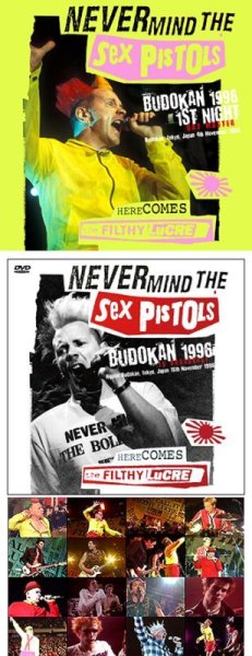 Photo1: SEX PISTOLS - BUDOKAN 1996 1ST NIGHT: DAT MASTER CDR + Ltd Bonus DVDR "BUDOKAN 1996: TV BROADCAST" [Uxbridge 1774]  (1)