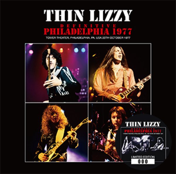 Photo1: THIN LIZZY - DEFINITIVE PHILADELPHIA 1977 2CD [ZODIAC 554]  (1)