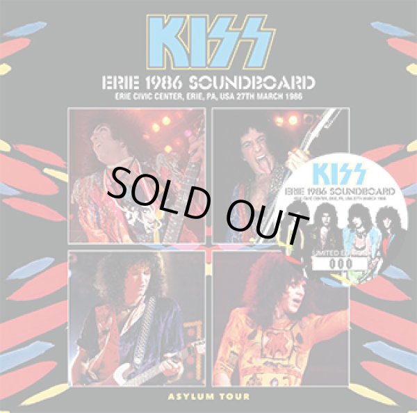 Photo1: KISS - ERIE 1986 SOUNDBOARD 2CD [ZODIAC 553] ★★★STOCK ITEM / HOT WINTER SALE★★★ (1)