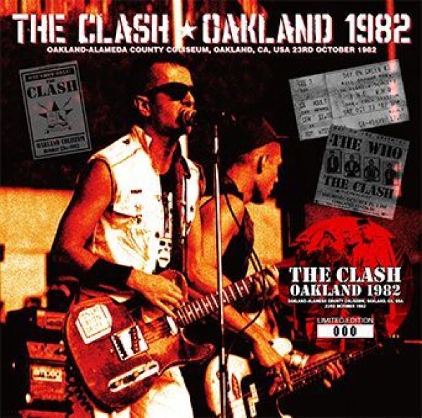 Photo1: THE CLASH - OAKLAND 1982 CD [Wardour-532]  (1)