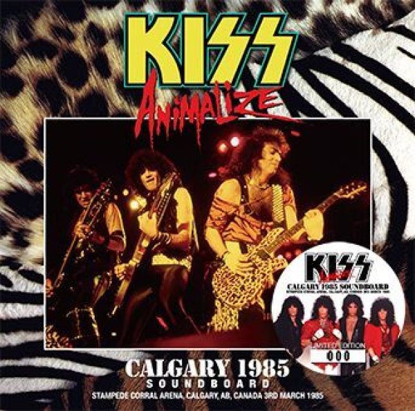 Photo1: KISS - CALGARY 1985 SOUNDBOARD 2CD [ ZODIAC 551]  (1)