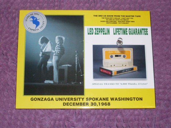 Photo1: LED ZEPPELIN - LIFETIME GUARANTEE CD EMPRESS VALLEY ★★★STOCK ITEM / OUT OF PRINT / MEGA RARE★★★ (1)