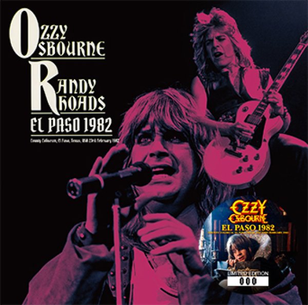 Photo1: OZZY OSBOURNE - EL PASO 1982 CD [ZODIAC 557] (1)