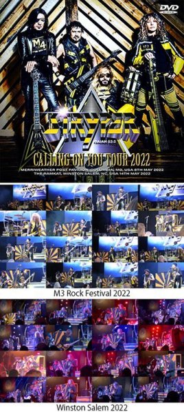 Photo1: STRYPER - CALLING ON YOU TOUR 2022 2DVDR [Shades 1615] (1)