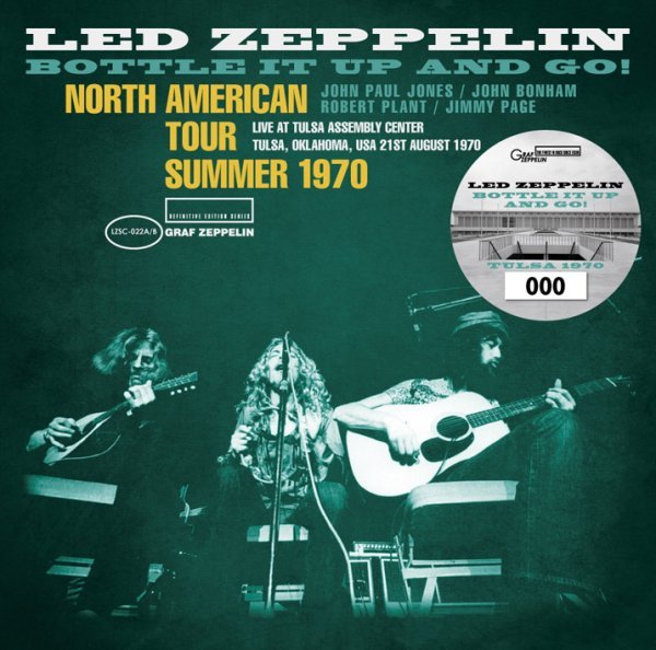 Photo1:  LED ZEPPELIN - BOTTLE IT UP AND GO!: TULSA 1970 (2CD) [Graf Zeppelin] (1)