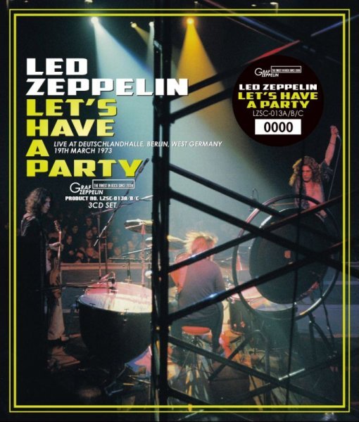 Photo1:  LED ZEPPELIN - LET'S HAVE A PARTY 3CD [Graf Zeppelin] (1)