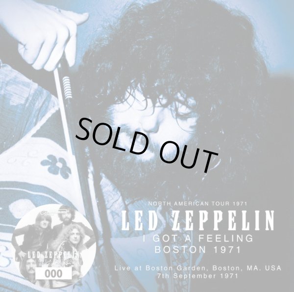 Photo1: LED ZEPPELIN - BOSTON 1971 2CD [GRAF ZEPPELIN] ★★★STOCK ITEM ★★★ (1)