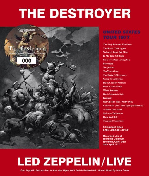 Photo1: LED ZEPPELIN - THE DESTROYER 6CD [GRAF ZEPPELIN] (1)