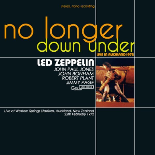 Photo1:  LED ZEPPELIN - NO LONGER DOWN UNDER： LIVE IN AUCKLAND 1972(2CD) [GRAF ZEPPELIN] (1)
