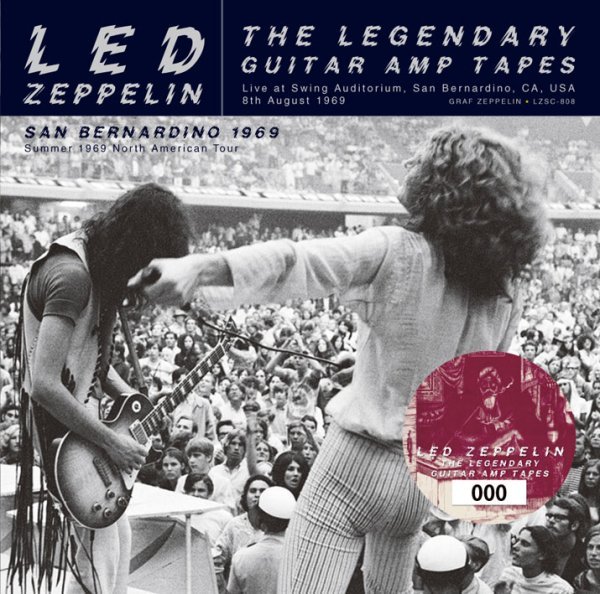 Photo1: LED ZEPPELIN - THE LEGENDARY GUITAR AMP TAPES: SAN BERNARDINO 1969 CD [GRAF ZEPPELIN] (1)