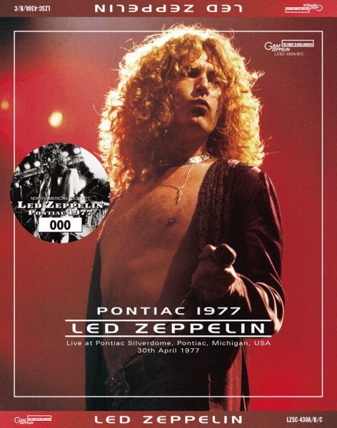 Photo1: LED ZEPPELIN - PONTIAC 1977 3CD [GRAF ZEPPELIN] (1)