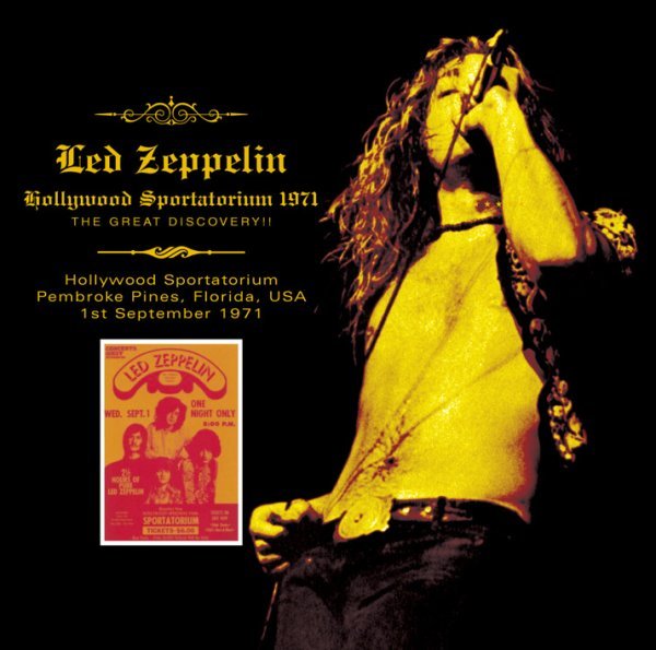 Photo1: LED ZEPPELIN - HOLLYWOOD SPORTATORIUM 1971 2CD [GRAF ZEPPELIN] (1)