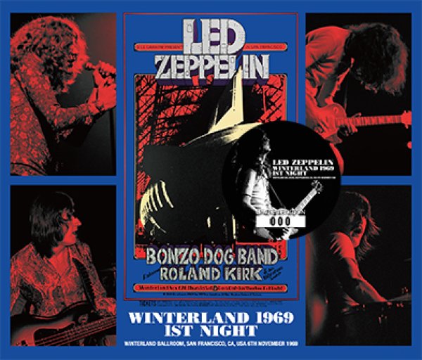 Photo1: LED ZEPPELIN - WINTERLAND 1969 1ST NIGHT 4CD (1)