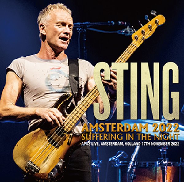 Photo1: STING - AMSTERDAM 2022: Suffering In The Night CDR [Uxbridge 1782] (1)