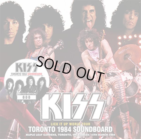 Photo1: KISS - TORONTO 1984 SOUNDBOARD 2CD [ZODIAC 560] NEW SOURCE!!! ★★★STOCK ITEM / OUT OF PRINT / HOT SPRING SALE★★★ (1)