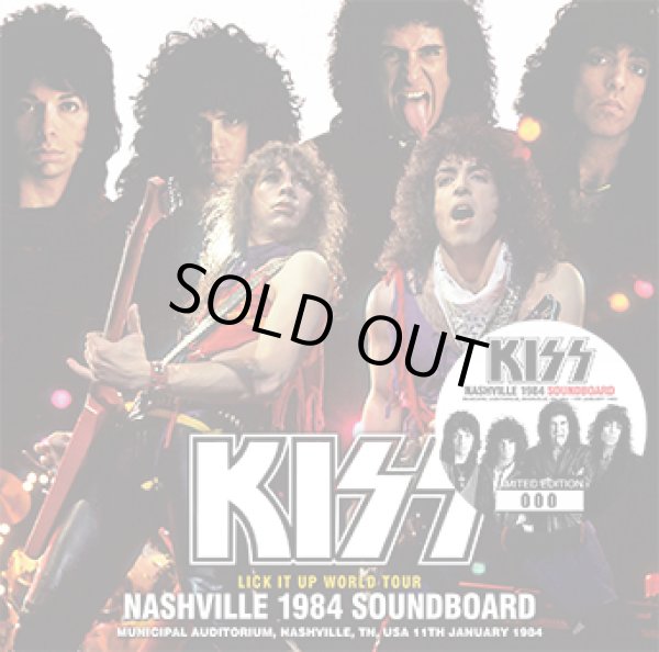 Photo1: KISS - NASHVILLE 1984 SOUNDBOARD 2CD [ZODIAC 559] ★★★STOCK ITEM / HOT SPRING SALE★★★ (1)