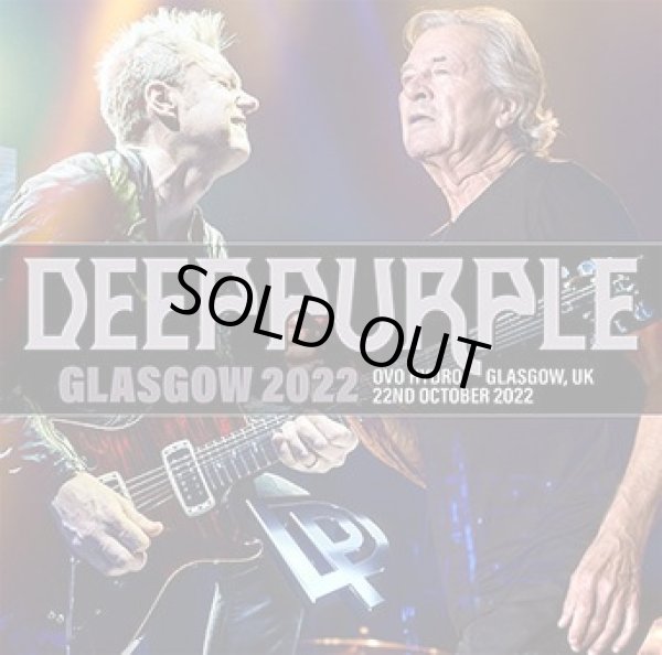 Photo1: DEEP PURPLE - GLASGOW 2022 2CDR  [Shades 1653] ★★★STOCK ITEM / SPECIAL PRICE ★★★ (1)