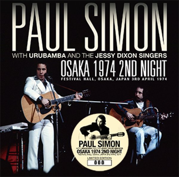 Photo1: PAUL SIMON - OSAKA 1974 2ND NIGHT 2CD [ZION-234] (1)