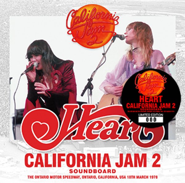 Photo1: HEART - CALIFORNIA JAM 2 SOUNDBOARD CD [ZODIAC 564] (1)