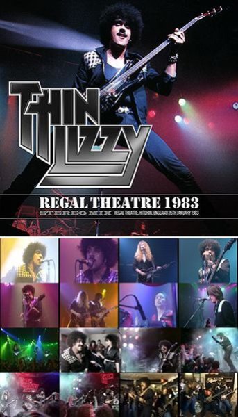 Photo1: THIN LIZZY - REGAL THEATRE 1983: STEREO MIX CDR+DVDR (1)