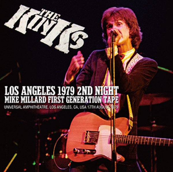Photo1: THE KINKS - LOS ANGELES 1979 2ND NIGHT: MIKE MILLARD FIRST GENERATION TAPE CDR [Uxbridge 1797] (1)