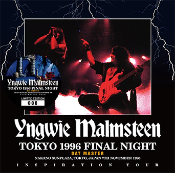 Photo1: YNGWIE MALMSTEEN - TOKYO 1996 FINAL NIGHT DAT MASTER 2CD [ZODIAC 567] (1)