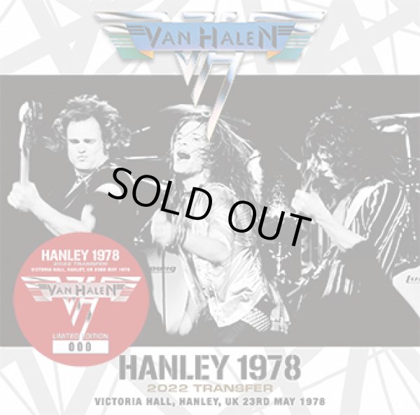 Photo1: VAN HALEN - HANLEY 1978: 2022 TRANSFER CD [ZODIAC 566] ★★★STOCK ITEM / HOT SPRING SALE★★★ (1)