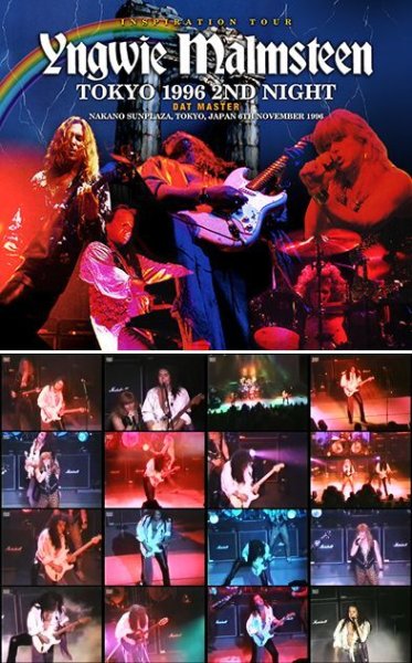 Photo1: YNGWIE MALMSTEEN - TOKYO 1996 2ND NIGHT DAT MASTER 2CDR+DVDR [Shades 1659] (1)