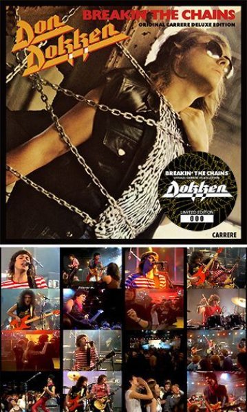 Photo1: DOKKEN - BREAKIN' THE CHAINS Original Carrere Deluxe Edition CD+DVD *2nd Press [ZODIAC 348] (1)