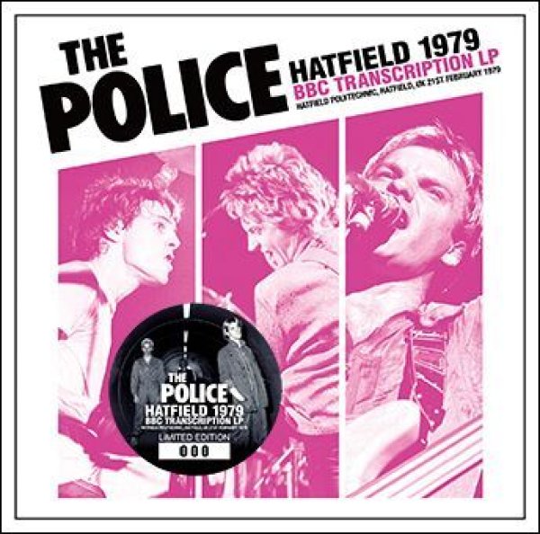 Photo1: THE POLICE - HATFIELD 1979: BBC TRANSCRIPTION LP CD plus Bonus DVDR "ROCK GOES TO COLLEGE 1979" [Wardour-534] (1)