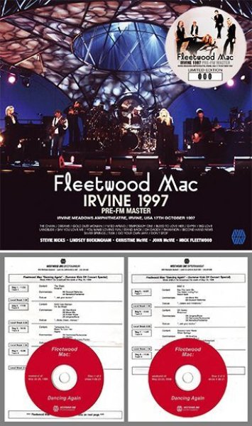 Photo1: FLEETWOOD MAC - IRVINE 1997 PRE-FM MASTER 2CD [Wardour-533] (1)