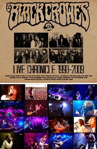 Photo1: THE BLACK CROWES - LIVE CHRONICLE 1990-2009 5DVDR [Shades 719] (1)