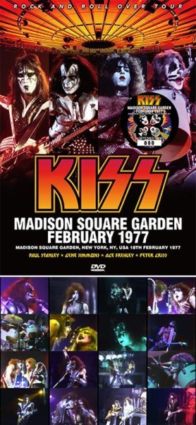 Photo1: KISS - MADISON SQUARE GARDEN FEBRUARY 1977 DVD (1)