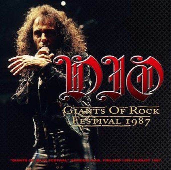 Photo1: DIO - GIANTS OF ROCK FESTIVAL 1987 2CDR [Shades 1672] (1)