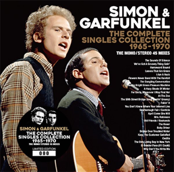 Photo1: SIMON & GARFUNKEL - THE COMPLETE SINGLES COLLECTION 1965-1970 THE MONO/STEREO 45 MIXES CD (1)