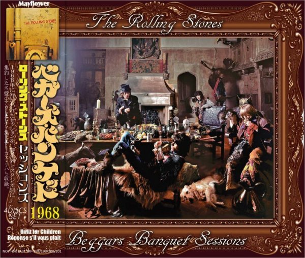 Photo1: THE ROLLING STONES - BEGGARS BANQUET SESSIONS 4CD [MAYFLOWER] (1)