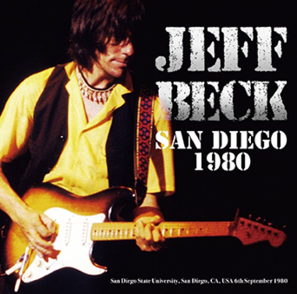 Photo1: JEFF BECK - SAN DIEGO 1980 CDR [Uxbridge 1825] (1)