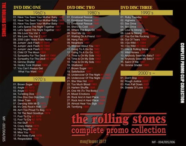 Photo2: THE ROLLING STONES - COMPLETE PROMO COLLECTION 3DVD [MAYFLOWER] (2)