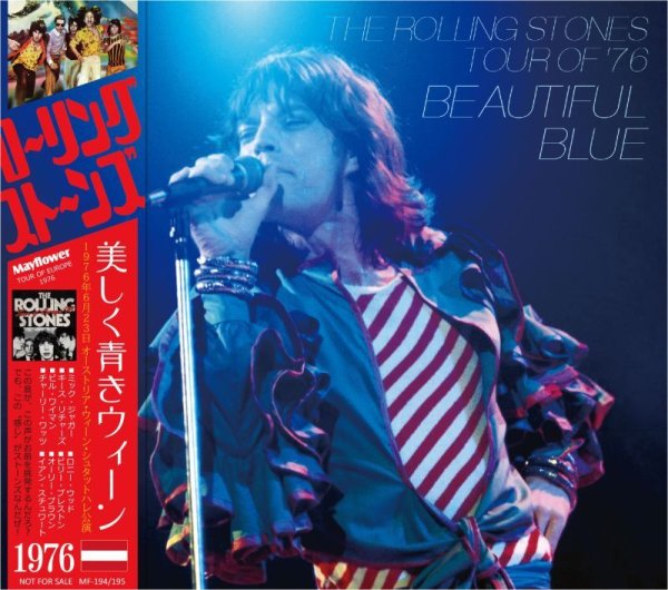 Photo1: THE ROLLING STONES - 1976 BEAUTIFUL BLUE 2CD [MAYFLOWER] (1)