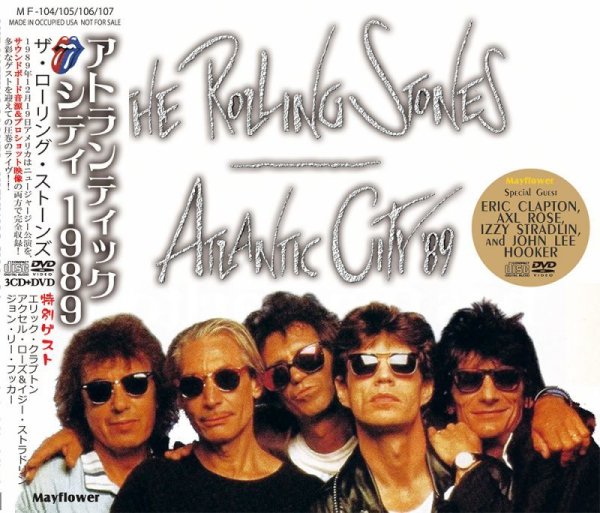 Photo1: THE ROLLING STONES - ATLANTIC CITY '89 3CD + DVD [MAYFLOWER] (1)