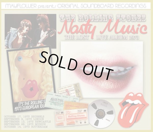 Photo1: THE ROLLING STONES - NASTY MUSIC - THE LOST LIVE ALBUM [MAYFLOWER] ★★★STOCK ITEM / HOT SPRING SALE★★★ (1)