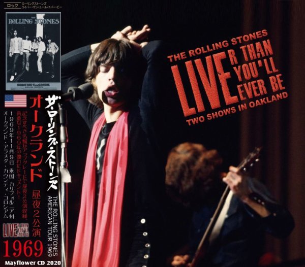 Photo1: THE ROLLING STONES - 1969 LIVE'R THAN YOU'LL EVER BE 2CD [MAYFLOWER] (1)