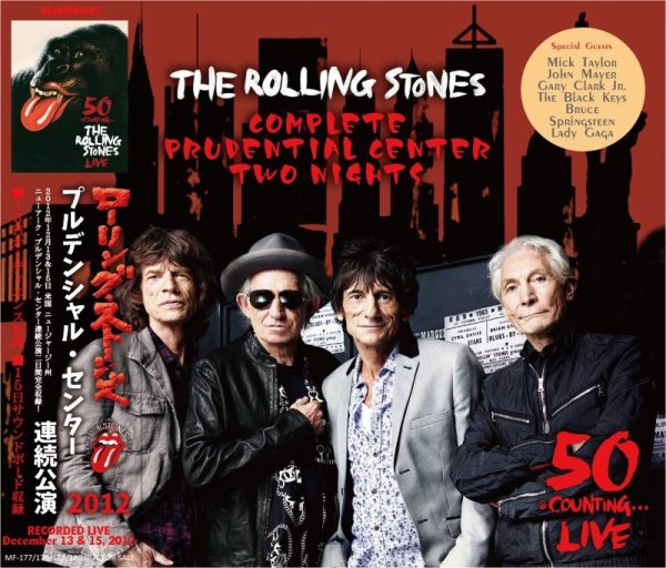 Photo1: THE ROLLING STONES - 2012 COMPLETE PRUDENTIAL CENTER TWO NIGHTS 4CD [MAYFLOWER] (1)