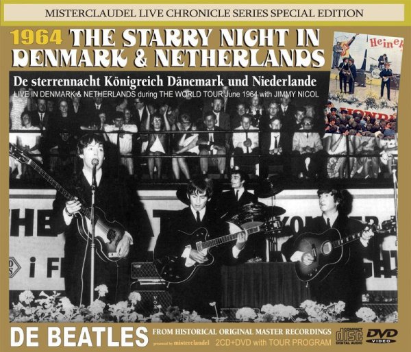 Photo1: THE BEATLES - STARRY NIGHT IN DENMARK & THE NETHERLANDS 2CD + DVD [MISTERCLAUDEL] (1)