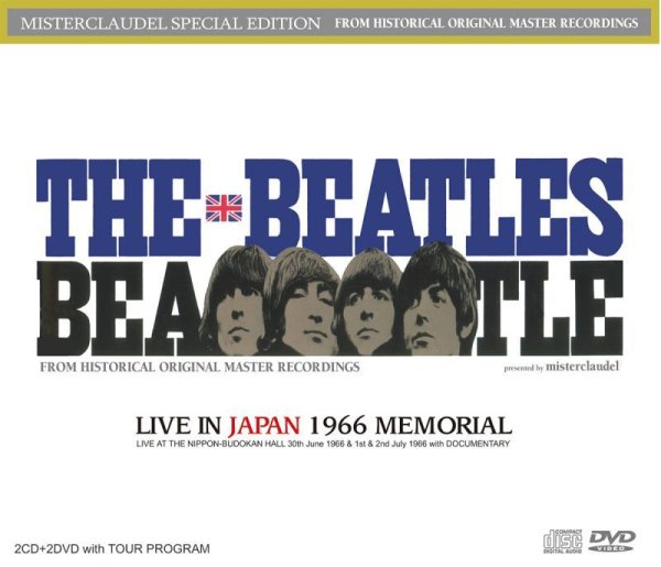 Photo1: THE BEATLES - LIVE IN JAPAN MEMORIAL 1966 SPECIAL EDITION  2CD + 2DVD [MISTERCLAUDEL] (1)