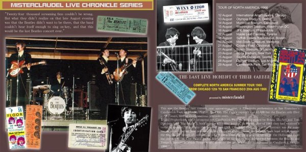 Photo3: THE BEATLES - COMPLETE NORTH AMERICAN TOUR 1966 2CD + DVD  [MISTERCLAUDEL] (3)