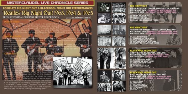 Photo3: THE BEATLES - BIG NIGHT OUT!  CD + 2DVD [MISTERCLAUDEL] (3)