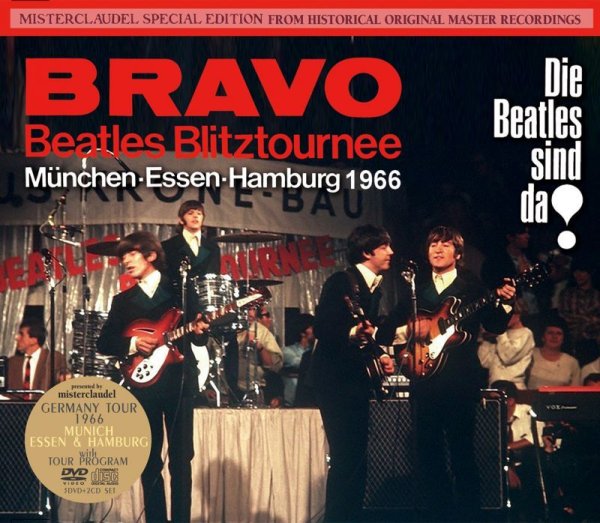 Photo1: THE BEATLES - BRAVO BEATLES BLITZTOURNEE 3DVD + 2CD with TOUR PROGRAM [MISTERCLAUDEL] (1)