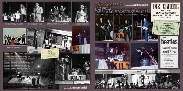Photo3: THE BEATLES - LIVE FROM THE SAM HOUSTON COLISEUM 1965 2CD + DVD [MISTERCLAUDEL] (3)